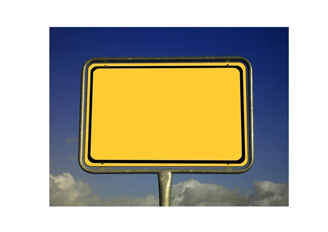 sign, nature, signpost, waypoint, heaven, clouds, place-name sign, empty, label, insert text. Company descriptions format: signal versus noise